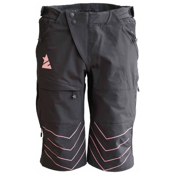 Zimtstern Bulletz Short Kurze Radhose Damen (Gr M |grau |wasserdicht)