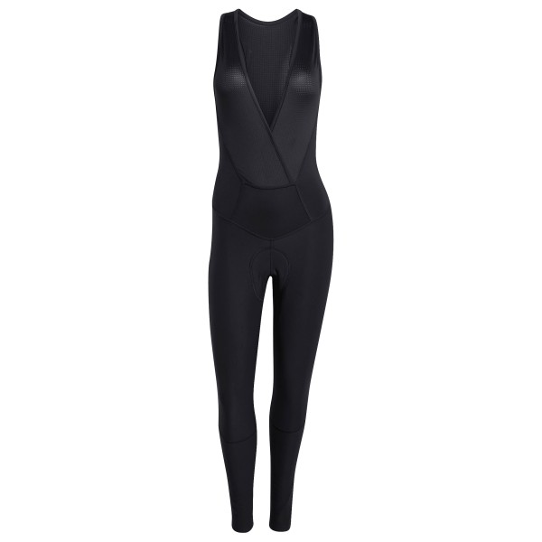 adidas - Women's Winter Essentials Padded Cycling Long Bib - Velohose Gr XS schwarz