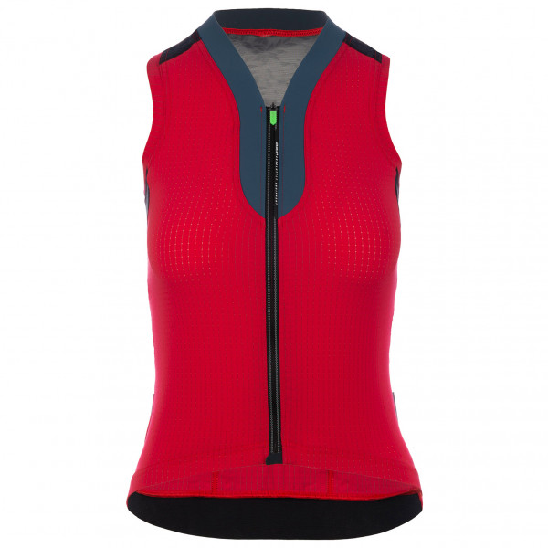 Image of Q36.5 - Women's Jersey sleeveless L1 Pinstripe - Velo Singlet Gr L;M;S;XS rot;schwarz bei Bergfreunde.ch - der Outdoor Shop