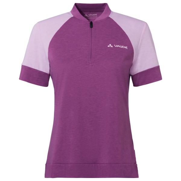 Vaude Altissimo Q-Zip Shirt Radtrikot Women (Größe 38 |lila)