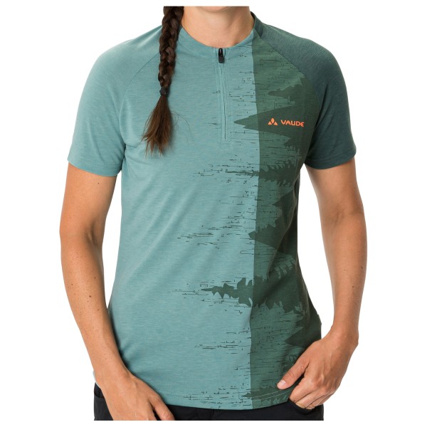 Image of Vaude - Women's Ligure Shirt III - Velotrikot Gr 38;42 rosa;türkis bei Bergfreunde.ch - der Outdoor Shop
