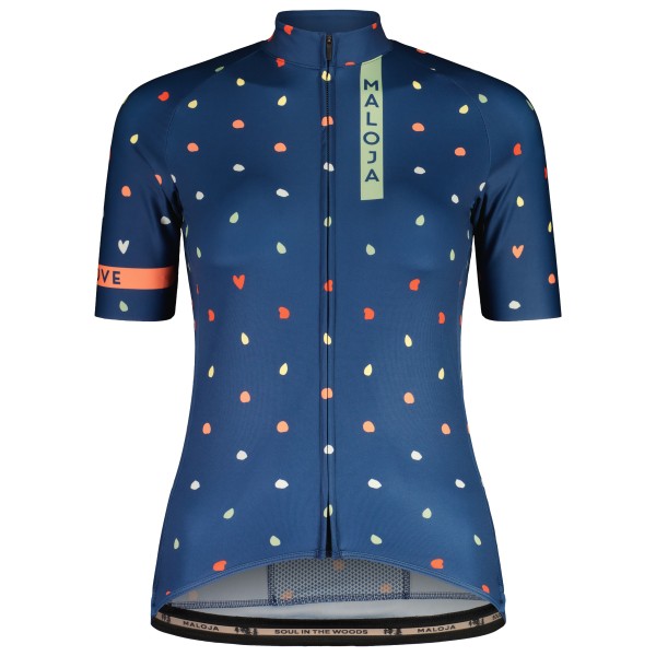 Image of Maloja - Women's SimilaunM. 1/2 - Velotrikot Gr L;M;S;XS blau;schwarz bei Bergfreunde.ch - der Outdoor Shop
