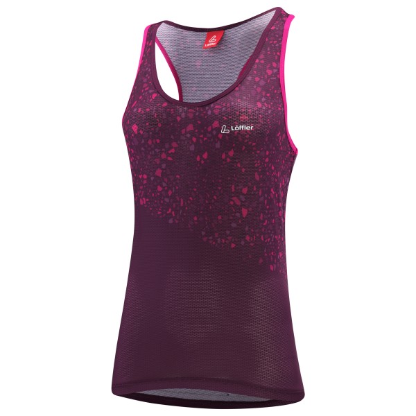 Image of Löffler - Women's Bike Racerback Top Vent - Velo Singlet Gr 34;36;38;42;44 lila;türkis bei Bergfreunde.ch - der Outdoor Shop