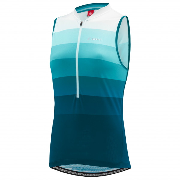 Image of Löffler - Women"s Bike Sleevless Jersey Halfzip Rainbow - Velo Singlet Gr 38;40;42;44 orange;rosa'