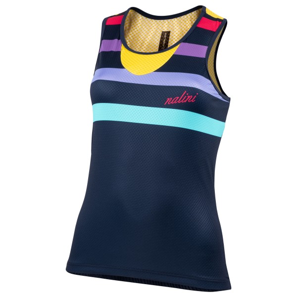 Image of Nalini - Women's Tank Top - Velo Singlet Gr L;S;XL;XS blau;rot bei Bergfreunde.ch - der Outdoor Shop
