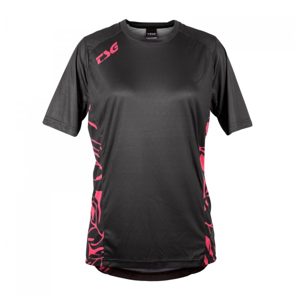 Image of TSG - Women's Floral Jersey S/S - Velotrikot Gr M;XS grau/schwarz bei Bergfreunde.ch - der Outdoor Shop