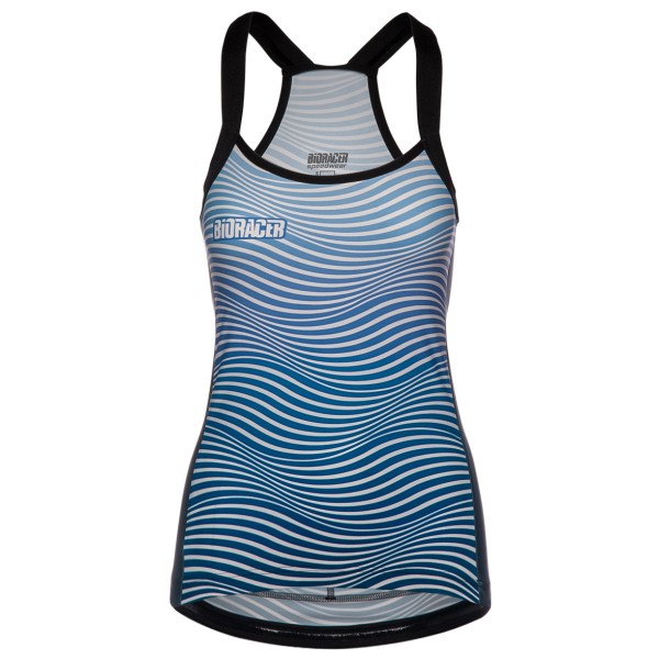 Image of Bioracer - Women's Vesper Tan Top - Velo Singlet Gr L;M;S;XS blau;rot bei Bergfreunde.ch - der Outdoor Shop