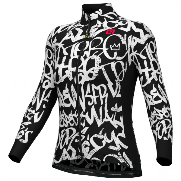 Alé - Women's Solid Ride L/S Jersey - Radtrikot Gr M schwarz/grau