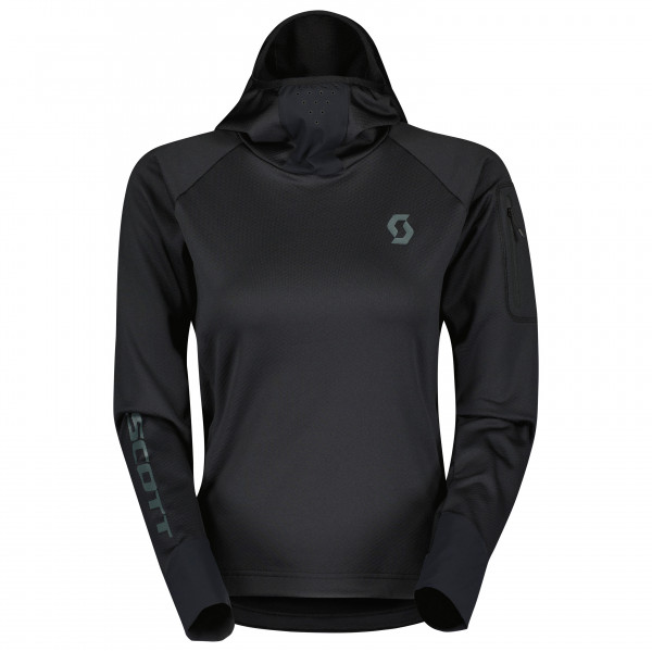Image of Scott - Women"s Hoody Trail Storm L/S - Velotrikot Gr L;M;S;XL;XS schwarz'