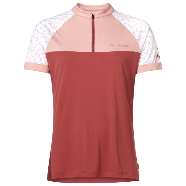 Image of Vaude - Women"s Ledro Print Shirt - Velotrikot Gr 38;40;42 blau;rot'