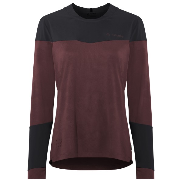 Vaude Moab L/S Pro Shirt Radtrikot Women (Größe 36 |braun)