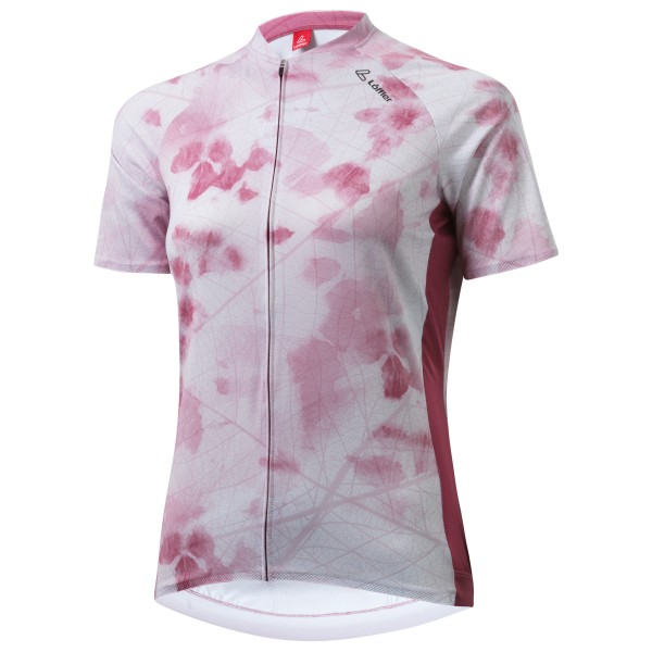 Image of Löffler - Women"s Bike Jersey Full Zip Leaf Hotbond - Velotrikot Gr 36;38;40;44 lila'
