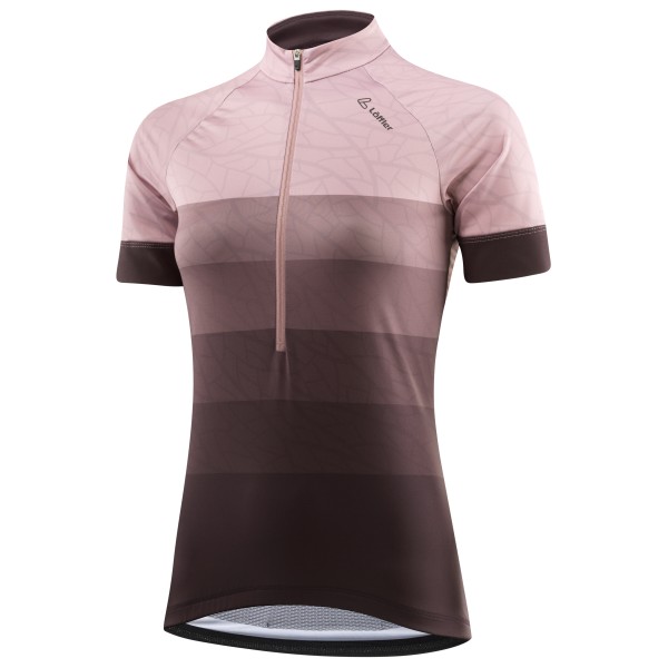 Image of Löffler - Women"s Bike Jersey Half Zip Lively Vent - Velotrikot Gr 38;42;44;46 rosa'