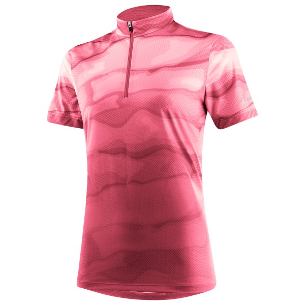 Image of Löffler - Women"s Bike Shirt Half Zip Barkly - Velotrikot Gr 36;38;40;42;44;46;48;50 braun;rosa'