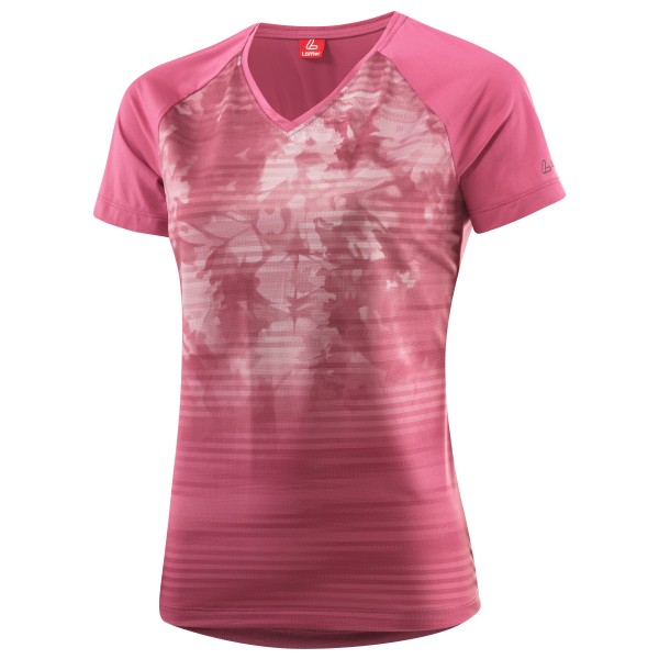 Image of Löffler - Women"s MTB Shirt Spirit - Velotrikot Gr 40;42 braun;rosa'