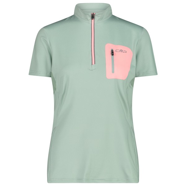 Image of CMP - Women"s T-Shirt Free Bike with Chest Pocket - Velotrikot Gr 38;40;42;44;46 blau;grün'