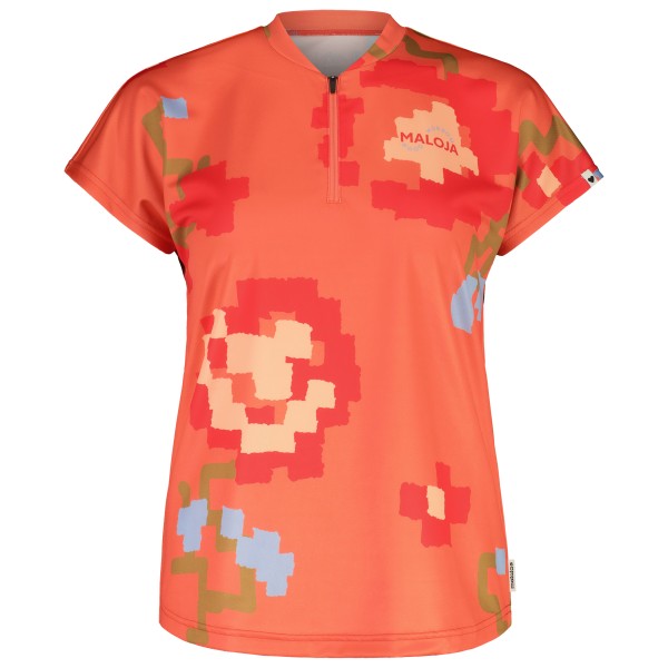 Image of Maloja - Women"s HocheiserM. All Mountain 1/2 - Velotrikot Gr L;M;S;XS blau;bunt;rot;schwarz'