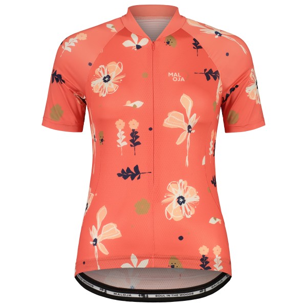 Image of Maloja - Women"s TennoM. AOP 1/2 - Velotrikot Gr L;M;XL blau;rot;schwarz'