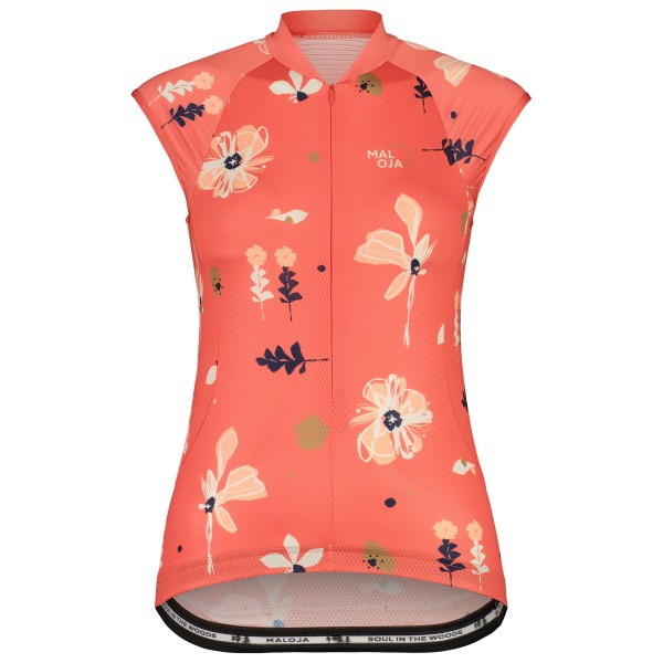 Image of Maloja - Women"s TennoM. Top - Velotrikot Gr L;M;S;XL;XS grau/schwarz;oliv;rot;weiß'