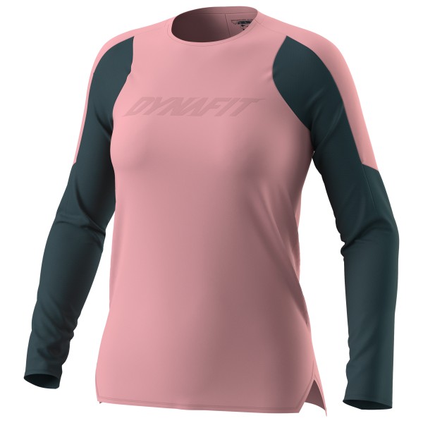 Image of Dynafit - Women"s Ride L/S - Velotrikot Gr L;M;XL;XS oliv;rosa'