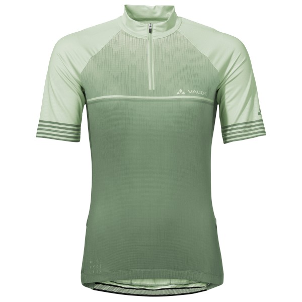 Image of Vaude - Women"s Posta Half-Zip Tricot II - Velotrikot Gr 36;38;40;42;44;46 grün;rot;schwarz'