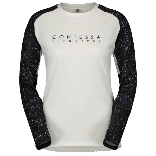 Image of Scott - Women"s Trail Contessa Signature L/S - Velotrikot Gr L;M;XL;XS grau'