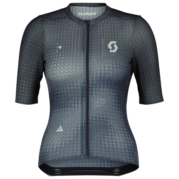 Image of Scott - Women"s Unlimited SL S/S - Velotrikot Gr L;M;XL grau/blau;lila'
