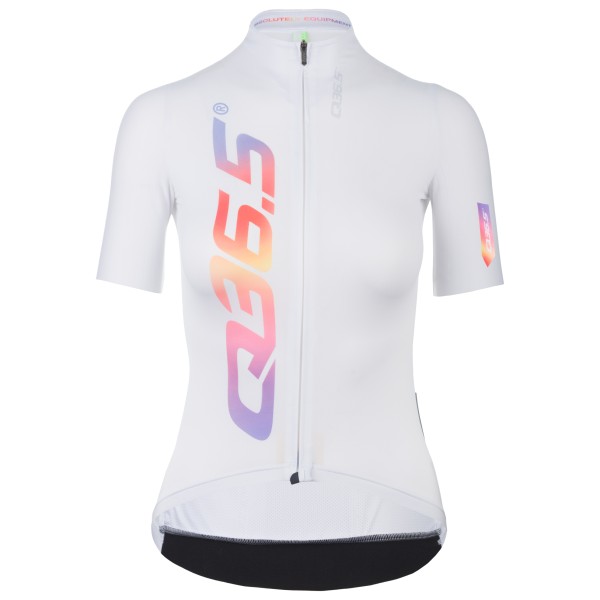 Image of Q36.5 - Women"s G1 Signature Jersey - Velotrikot Gr M;S;XS rosa;weiß'