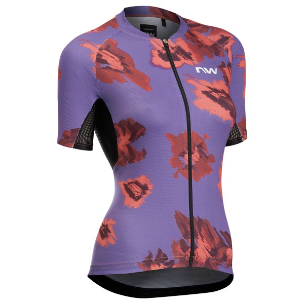 Northwave - Women's Force Evo Jersey Short Sleeve - Velotrikot Gr M lila