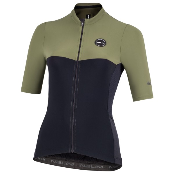 Image of Nalini - Women"s Cover Jersey - Velotrikot Gr L;M;S;XS;XXL blau/oliv;bunt'