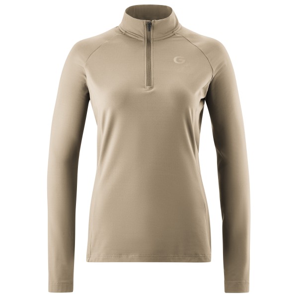 Gonso - Women's Essential Jersey L/S - Velotrikot Gr 46 beige