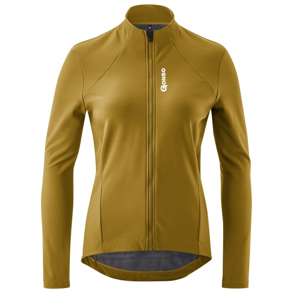 Image of Gonso - Women"s Sitivo Trikot Therm - Velotrikot Gr 36;38;40;42;44;46 oliv;schwarz'
