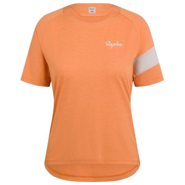 Image of Rapha - Women"s Trail Technical T-Shirt - Velotrikot Gr M orange'