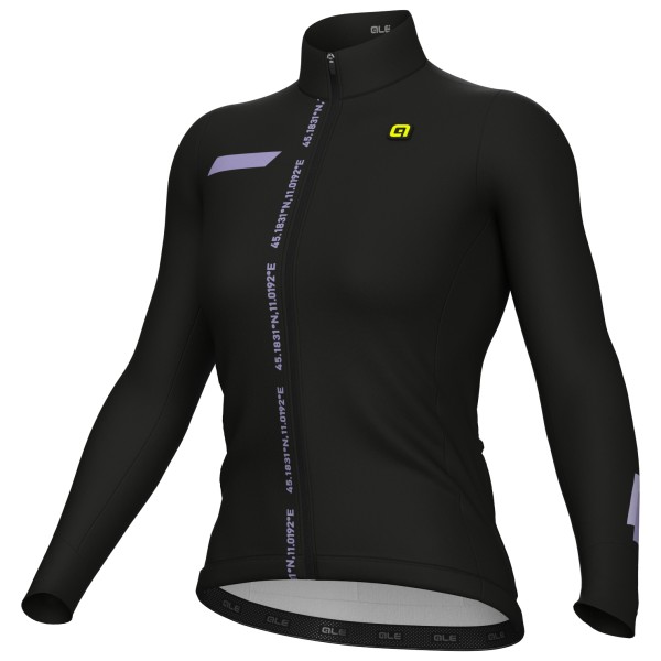 Image of Alé - Women"s Pr-E Follow Me L/S Jersey - Velotrikot Gr L schwarz'