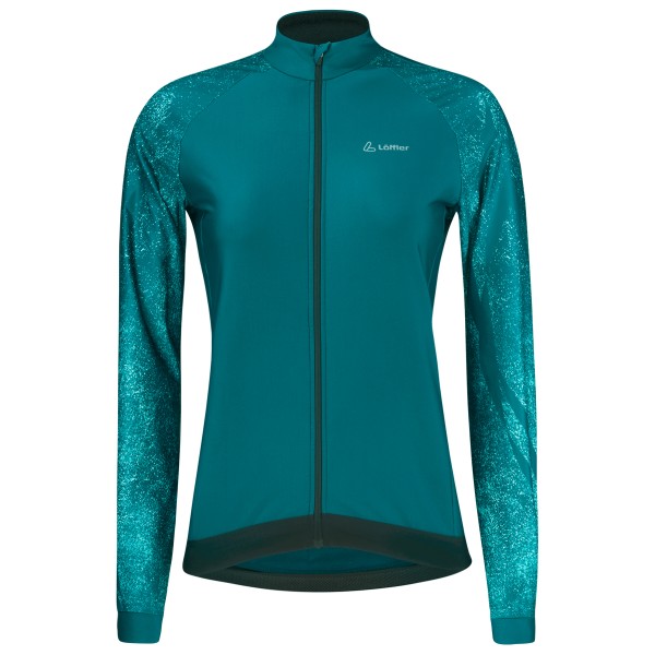 Image of Löffler - Women"s Bike L/S Jersey Taylor - Velotrikot Gr 36 türkis'