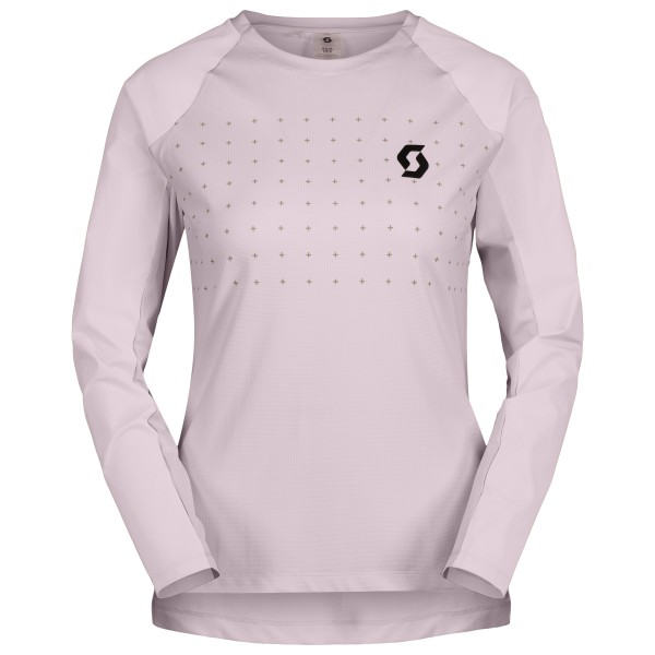 Scott Tee Trail Vertic Pro L/S Radtrikot Women (Gr L |rosa/lila)