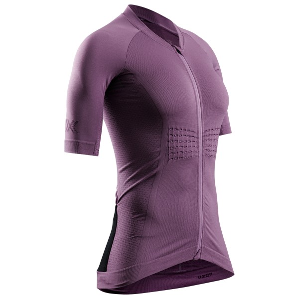 X-Bionic Xceed Ride Jersey S/S Radtrikot Women (Gr M |lila)