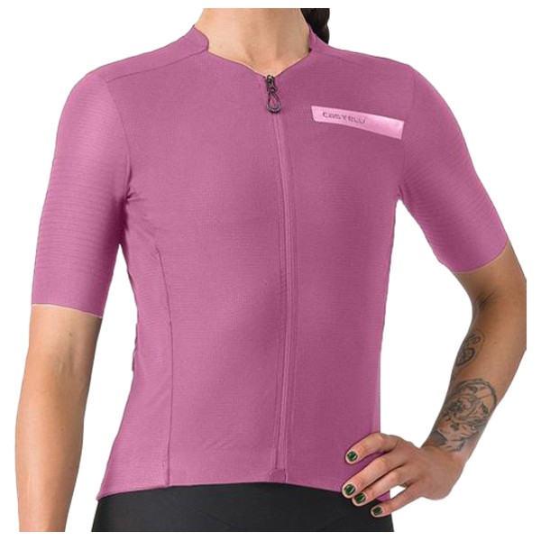 Castelli Premio Evo Jersey Radtrikot Damen (Gr XL |rosa |wasserdicht)