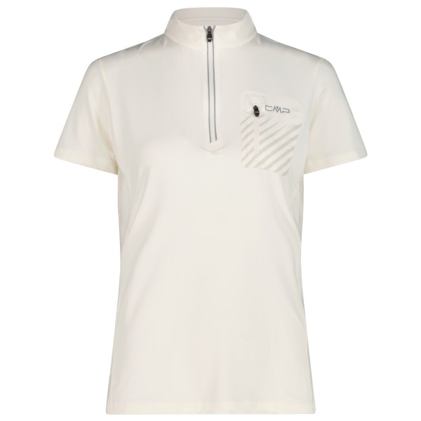 Radtrikot CMP Breast Pocket T-Shirt Free Bike Damen (Gr 48 |weiß)