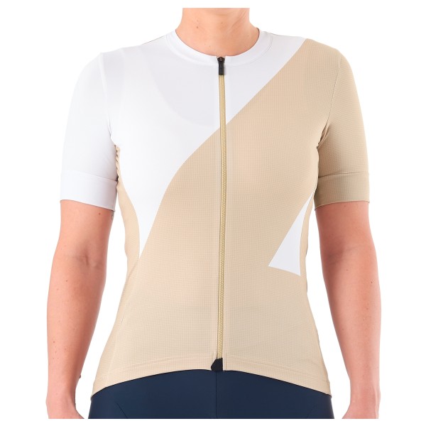 Radtrikots kurzar Mavic Aksium Graphic Jersey Damen (Gr XL |beige)
