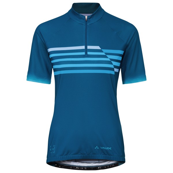 Vaude Posta Half Zip Tricot II Radtrikot Women (Größe 40 |blau)