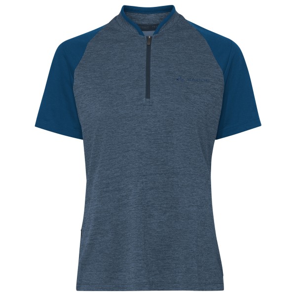 Radtrikot Vaude Tamaro Half Zip Shirt IV Damen (Gr 36 |blau)
