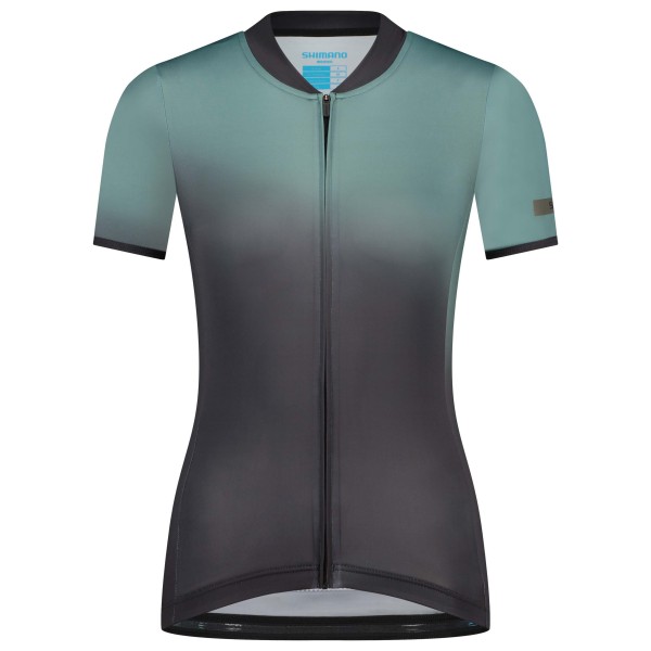 Shimano Evolve Avventura Short Sleeves Jersey Radtrikot Damen (Gr XXL |grau)