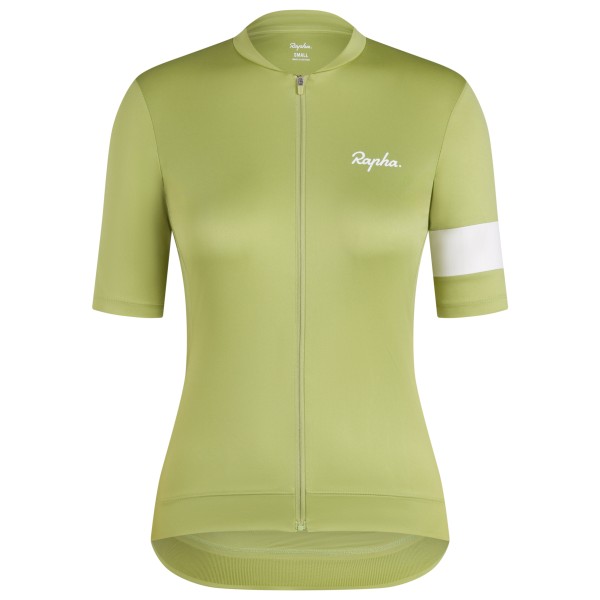 Radtrikot Rapha Core Jersey Damen (Gr XS |grün/oliv)