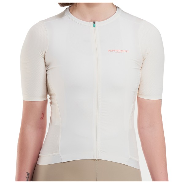 PEPPERMINT Signature Jersey Radtrikot Women (Gr S |weiß)