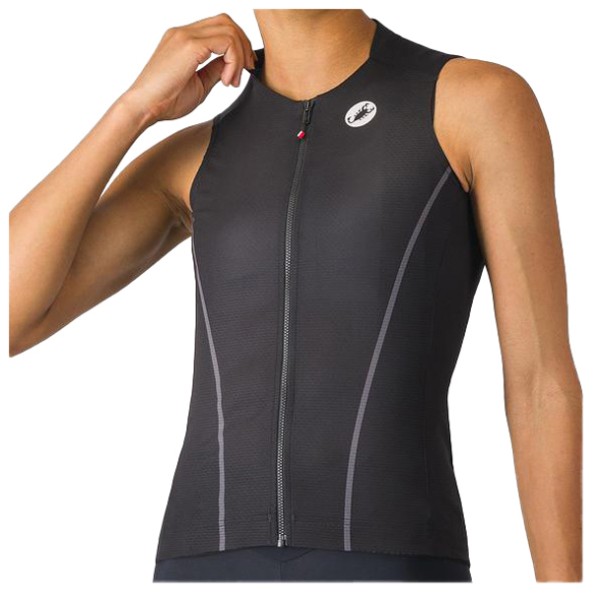 Castelli - Women's Anima Flow Sleeveless - Velo Singlet Gr M grau