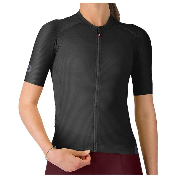 Radtrikots kurzar Castelli Espresso 2 Jersey Damen (Gr XS |schwarz)