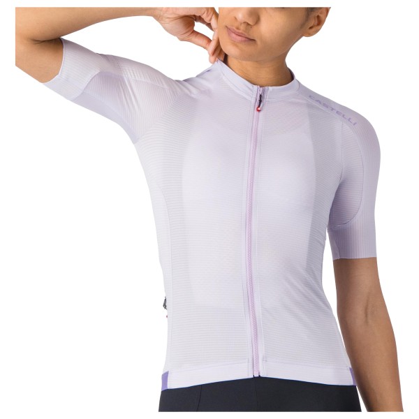 Castelli Espresso 2 Jersey Radtrikot Damen Rennrad (Gr L |weiß)