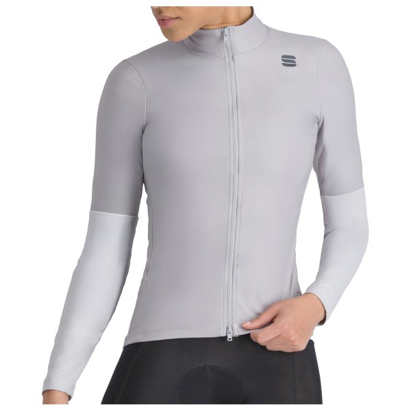 Radtrikots kurzar Sportful SRK Shift Wind Jacket Damen (Gr S |grau)