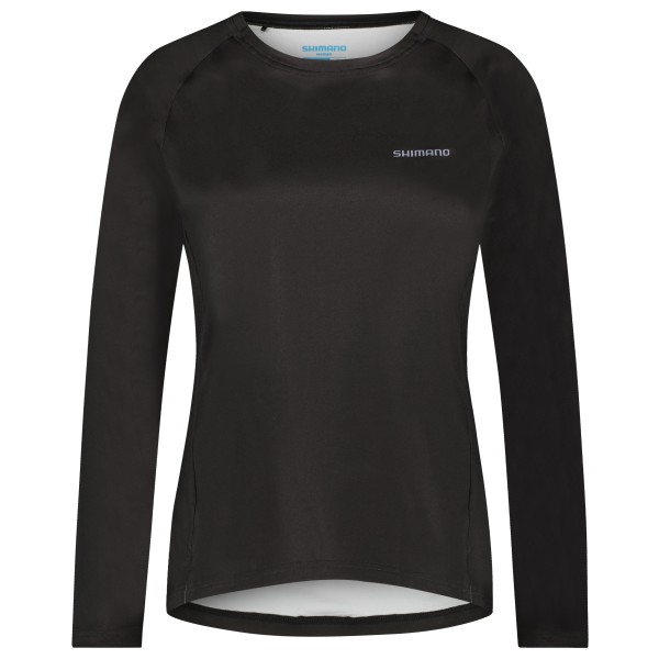 Shimano Saiko Long Sleeve Jersey Radtrikot Damen (Gr M |schwarz)